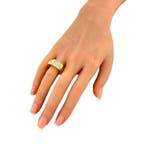 Bague - 18 carats Or jaune, Bague exclusive en or jaune 18