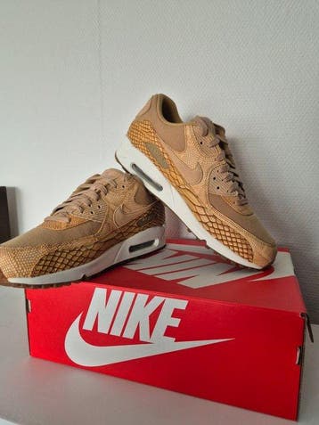 Nike - Air Max 90 Premium Leather Snakeskin - Sneakers -, Kleding | Heren, Schoenen, Nieuw