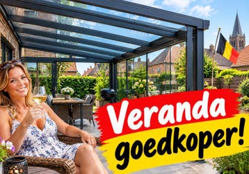 VERANDA PRIJZEN DEZE MAAND VEEL (max. 49%) GOEDKOPER !, Jardin & Terrasse