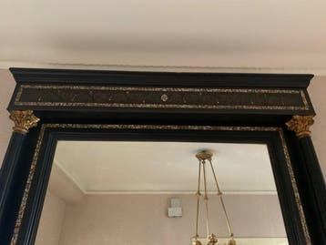 Wandtafel - Marmer, Hout