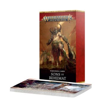 Warcsroll cards Sons of Behemat (Warhammer Age of Sigmar, Ophalen of Verzenden