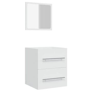 Badkamerkast (wit) | Tweede kansje | OP = OP, Huis en Inrichting, Minder dan 50 cm, Verzenden, Zo goed als nieuw, Minder dan 100 cm