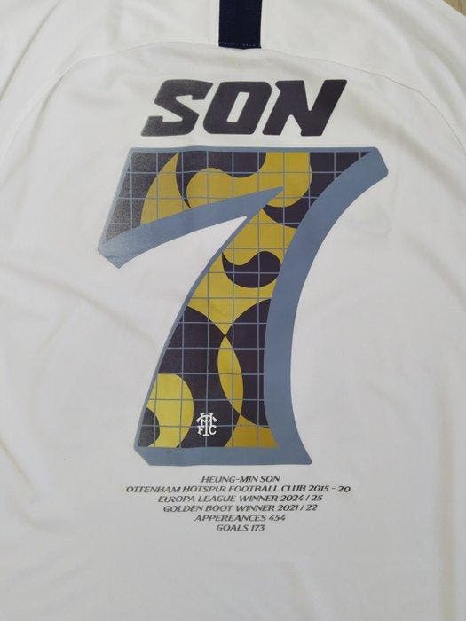 Tottenham - Britse competitie - Son - Voetbalshirt, Collections, Collections Autre