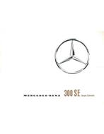 1963 MERCEDES BENZ 300 SE BROCHURE DUITS, Nieuw