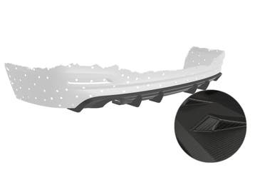 Achterskirt voor BMW 3 Reeks F30 berline HA485-M, Verzenden