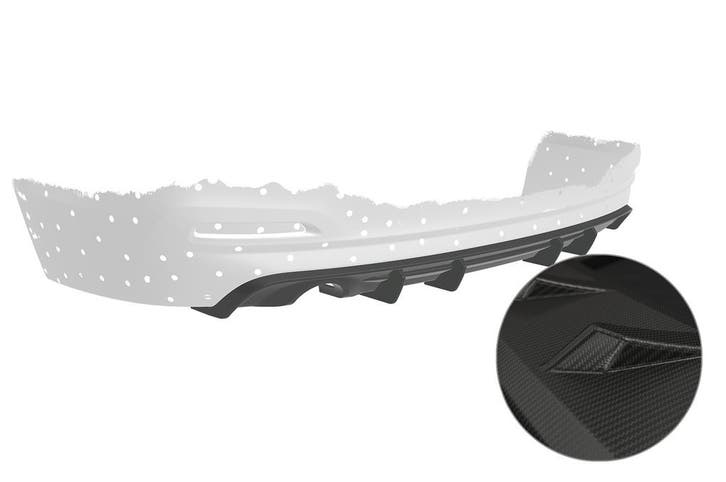 Achterskirt voor BMW 3 Reeks F30 berline HA485-M, Auto-onderdelen, Carrosserie, Nieuw, Verzenden