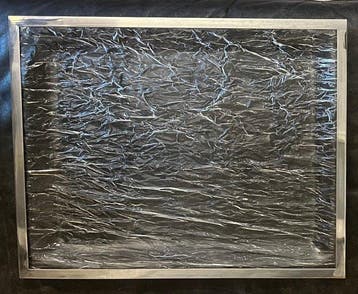 Cavinato Ulderico - Dienblad - Lucite, Verzilverd - Design, Nieuw