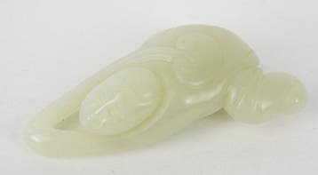 Chinese carved jade pendant - Jade - China - Qing Dynastie, Antiek en Kunst