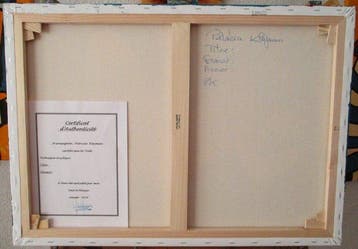 Patricia Kleyman - Demoiselle lisant un livre aux Deux