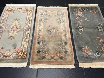 China Aubusson 3-delig set - Tapijt - 130 cm - 60 cm, Maison & Meubles