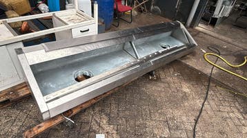 Afzuigkap 230x70x41 bxdxh cms, Zakelijke goederen, Horeca | Keukenapparatuur, Ophalen of Verzenden, Nieuw in verpakking