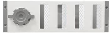 Aluminium afsluitbaar schuifrooster opbouw 300 x 90mm - WIT, Verzenden