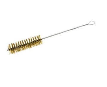 Brosse à tube avec oeillet 30 mm fil de laiton ondulé, Bricolage & Construction, Verzenden