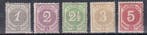 Curaçao 1889/1901 - 5 klassieke series, Postzegels en Munten, Gestempeld