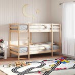 vidaXL Stapelbedframe zonder matras massief grenenhout, Verzenden, Nieuw
