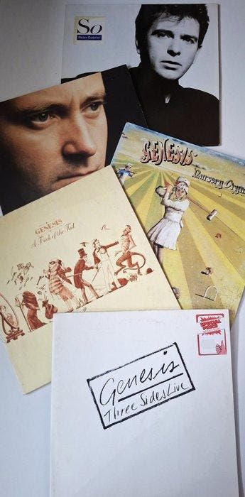 Genesis & Related - Collection of 8 beautiful albums -