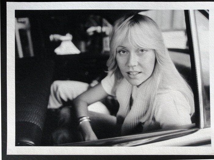Gijsbert Hanekroot - Abba, Agnetha Faltskog, The Hague, 1976, Antiquités & Art, Art | Objets design