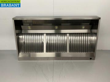 RVS Afzuigkap Dampkap met lamellen filters Premium-line 180, Ophalen of Verzenden, Nieuw