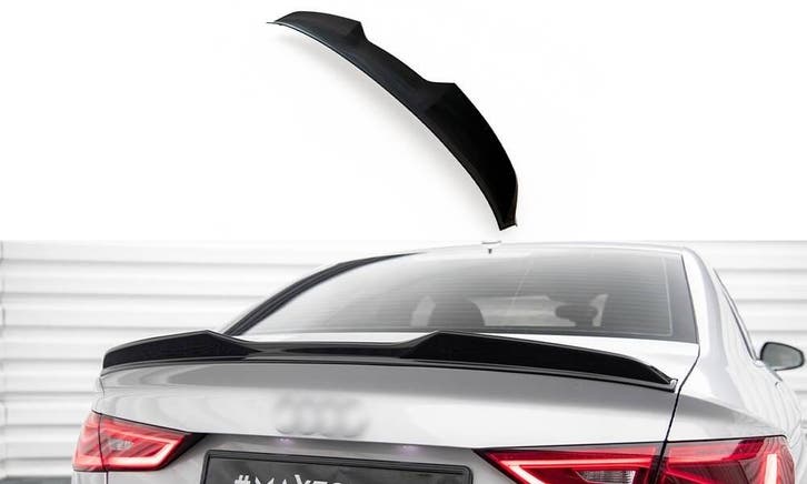 Achterklep Spoiler Extension 3D voor A3 8V / S3 / RS3/S line, Autos : Divers, Tuning & Styling, Enlèvement ou Envoi