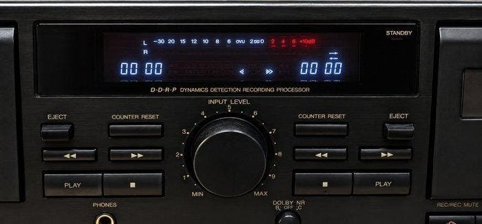JVC - TD-W208 Cassetterecorder-speler, TV, Hi-fi & Vidéo, Radios