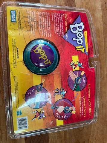 Hasbro - Speelgoed Vintage NEW 1999 Bop It Handheld Game