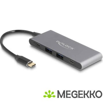 DeLOCK 64111 interface hub USB 3.2 Gen 2 (3.1 Gen 2) Type-C, Verzenden