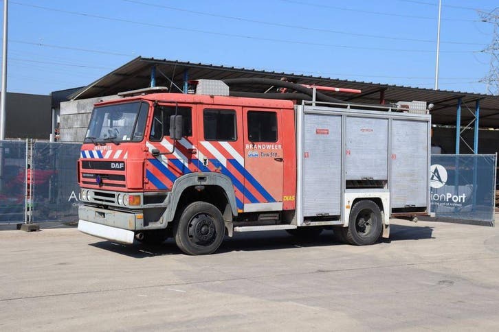 Veiling: Brandweerwagen DAF 1700 ATI Diesel 1991, Auto's, Vrachtwagens, Ophalen