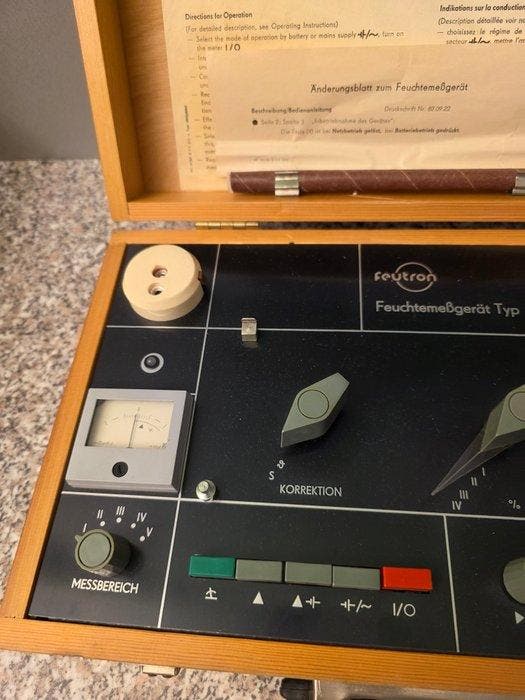 Werkgereedschap - vochtmeter, Antiek en Kunst, Antiek | Wandborden en Tegels