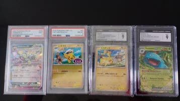Pokémon - 4 Graded card - Umbreon, Pikachu, Venusaur, Nieuw