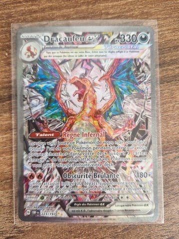 Pokémon - 1 Card - Charizard 223/197 Full art, Secret rare -