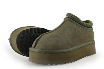 Colors of California Pantoffels in maat 37 Groen, Kleding | Dames, Schoenen, Verzenden, Zo goed als nieuw, Pantoffels of Sloffen