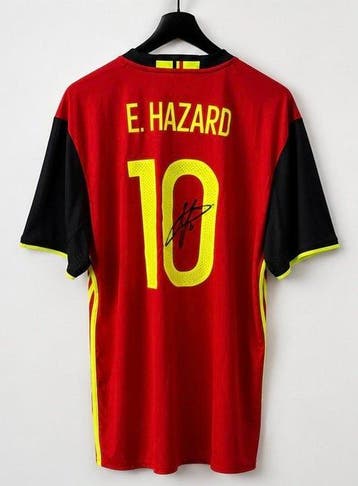 Belgisch elftal - Belgisch voetbalshirt - Eden Hazard - 2017, Nieuw