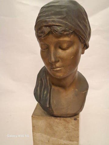 Dal modello di Eduardo Rossi (1867-1926) - sculptuur, La