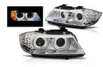 Xenon koplampen Angel Eyes LED DRL geschikt voor BMW E90/E91, Auto-onderdelen, Verzenden, Nieuw, BMW