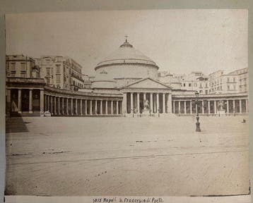 Rive - Napoli - Coppia di Fotografie antiche dell’800