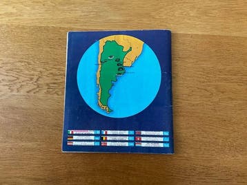 1978 Panini World Cup Argentina 78 Pelé - 1 Album complet -, Nieuw