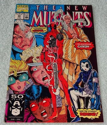 The New Mutants 98 - 1st Deadpool - 1 Comic - EO - 1991/1991, Livres