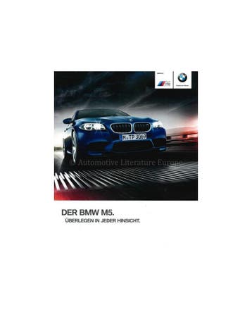 2014 BMW M5 BROCHURE DUITS, Livres, Autos | Brochures & Magazines