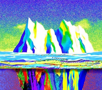 Giuseppe Marino (1956) - Iceberg B, Antiek en Kunst