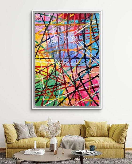 JackCool - Cooler No.139 - XXL, Antiquités & Art, Art | Peinture | Moderne