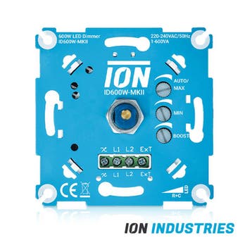 Triac - LED - dimmer - inbouw - | - 0.3-600 - watt - | - io, Verzenden, Nieuw