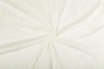 Fluweel stof gebroken wit stof - 10m rol - Velours stretch, Hobby en Vrije tijd, Stoffen en Lappen, Verzenden, Nieuw