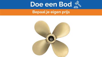 Bieden: Michigan Propellers 4-Blade Brass Propeller GL469 1, Ophalen of Verzenden, Nieuw