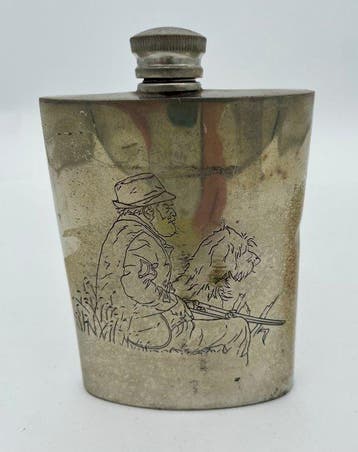 ENGLISH PEWTER - Flacon (2) - Tin