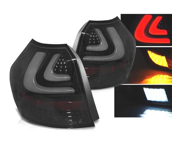 FEUX ARRIÈRE BMW E81 E87 04-07 FUMÉ NOIR BARRE LED, Autos : Pièces & Accessoires, Éclairage, Envoi