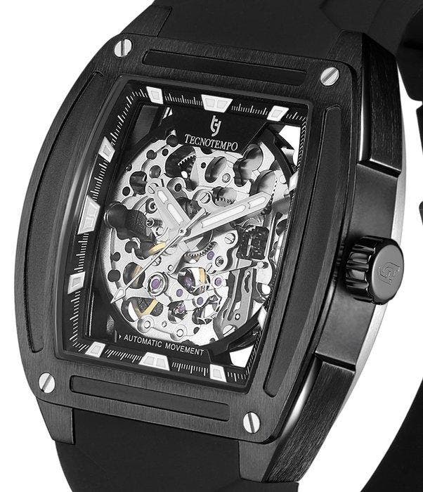Tecnotempo - Automatic - Skeleton - - TT.SK2.BB - Heren -, Handtassen en Accessoires, Horloges | Heren