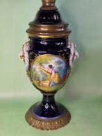 Paris 1867 W-Medaille - Olielamp - Porselein - Unique