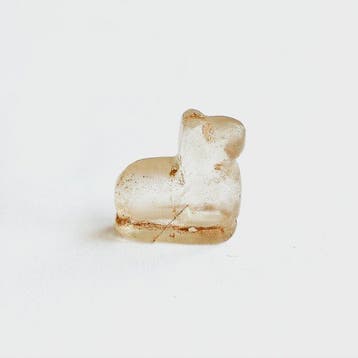 Birman ancien, Pyu Cristal de roche Talisman en perle tigre