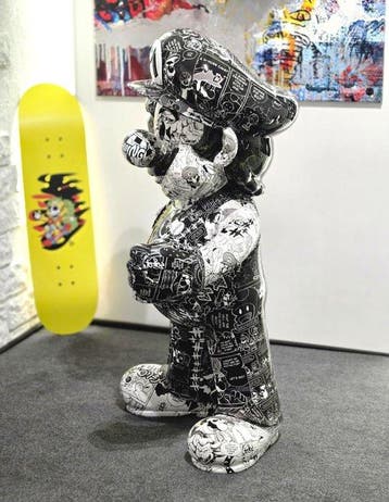 Patryk Konrad - Super Mario pop art contemporary sculpture., Antiek en Kunst