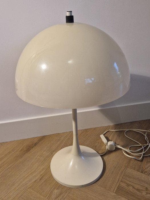 Hala - Tafellamp - mushroom - Plastic, Metaal, Antiquités & Art, Antiquités | Éclairage